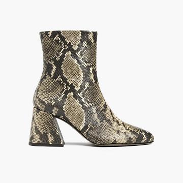Thursday Boots Boots Heartbreaker Läder Högklackade Skor Dam Ormskinn | SE204JPQ