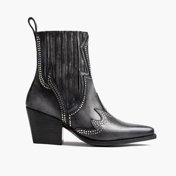 Thursday Boots Boots Icon Läder Högklackade Skor Dam Grå | SE202LIS