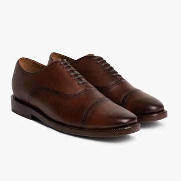 Thursday Boots Broadway Läder Finskor Herr Kaffe | SE357ZUT