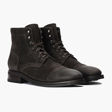 Thursday Boots Captain Mocka Snörkängor Herr Olivgröna | SE422UZG