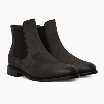 Thursday Boots Cavalier Mocka Rugged & Resilient Stövlar Herr Svarta | SE390DFM4