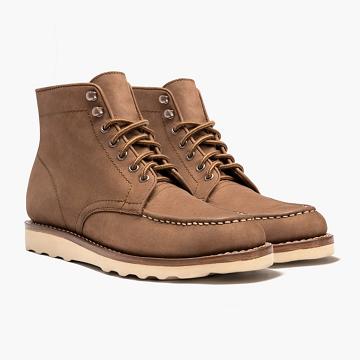 Thursday Boots Diplomat Nubuck Snörkängor Herr Bruna | SE416DFM
