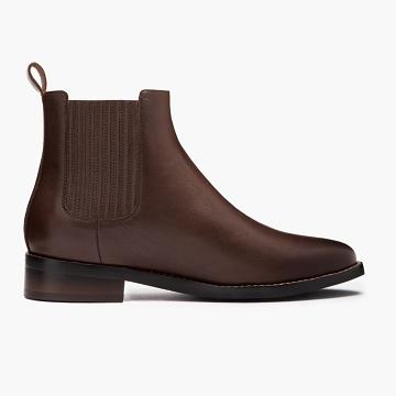 Thursday Boots Dreamer Läder Chelsea Boots Dam Choklad | SE22JPQ