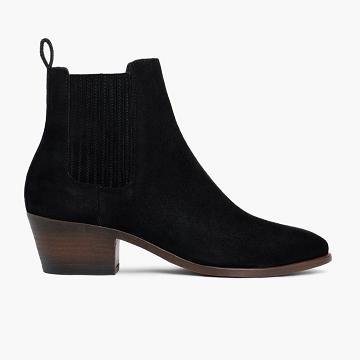 Thursday Boots Dreamer Mocka Kängor Dam Svarta | SE162UZG