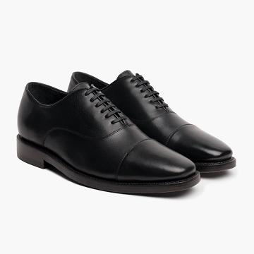 Thursday Boots Executive Läder Klassiska Finskor Herr Svarta | SE350QMA