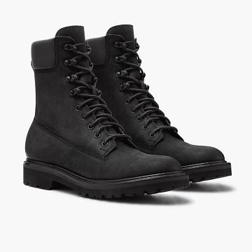Thursday Boots Explorer Läder Stövlar Herr Svarta | SE390DFM28