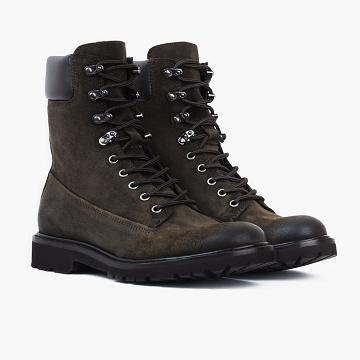 Thursday Boots Explorer Mocka Snörkängor Herr Olivgröna | SE413HAP