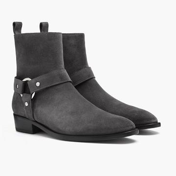 Thursday Boots Harness Mocka Chelsea Boots Herr Grå | SE87RVD