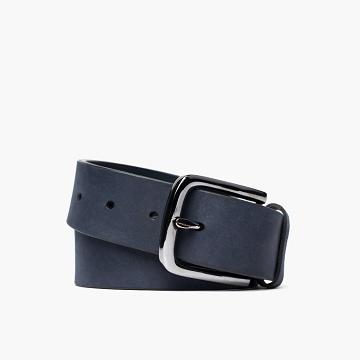 Thursday Boots Heritage Läder Bälte Herr Blå | SE298QMA