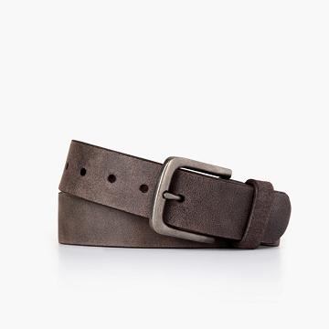 Thursday Boots Heritage Läder Klassiska Bälte Herr Vinröda | SE291ILH