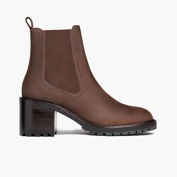 Thursday Boots Knockout Läder Stövlar Dam Bruna | SE147CTV