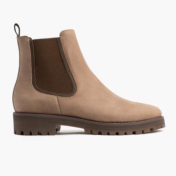 Thursday Boots Legend Läder Chelsea Boots Dam Bruna | SE20LIS