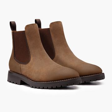 Thursday Boots Legend Mocka Chelsea Boots Herr Bruna | SE83ILH