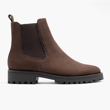 Thursday Boots Legend Nubuck Stövlar Dam Bruna | SE13MQZ
