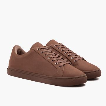 Thursday Boots Premier Low Tops Nubuck Sneakers Herr Bruna | SE36EBC