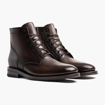 Thursday Boots President Läder Stövlar Herr Bruna | SE390DFM12