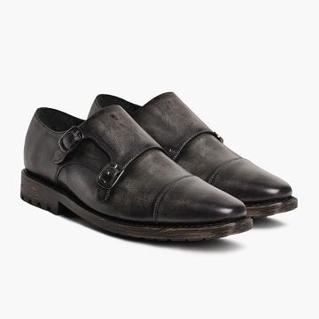 Thursday Boots Saint Läder Finskor Herr Grå | SE345YXF