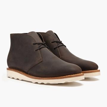 Thursday Boots Scout Läder Snörkängor Herr Olivgröna | SE396UZG