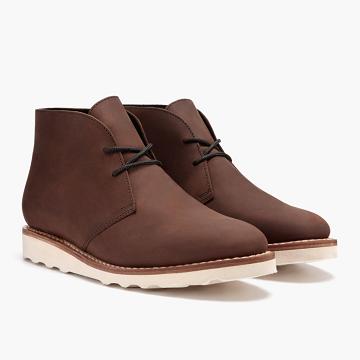 Thursday Boots Scout Läder Snörkängor Herr Bruna | SE397YXF