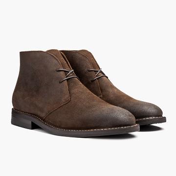 Thursday Boots Scout Mocka Chukka Stövlar Herr Kaffe | SE61RVD