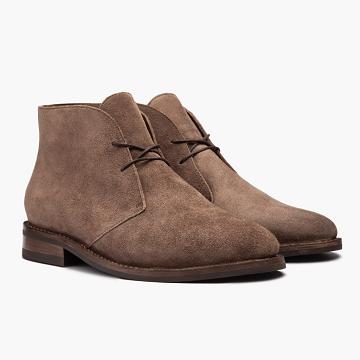 Thursday Boots Scout Mocka Rugged & Resilient Chukka Stövlar Herr Bruna | SE59YXF