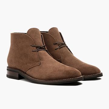 Thursday Boots Scout Mocka Rugged & Resilient Chukka Stövlar Herr Kaffe | SE5ILH