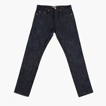 Thursday Boots Selvedge Tapered Bomull Jeans Herr Marinblå | SE325MQZ
