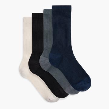 Thursday Boots Sodello Klassiska Crew Bomull 4-Pack Strumpor Herr Olika Färger | SE264OKI
