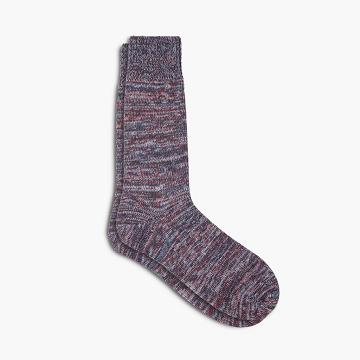 Thursday Boots Sodello Marled Bomull Strumpor Herr Lila | SE257HAP