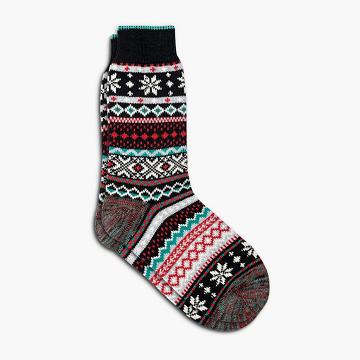 Thursday Boots Sodello Norwegian Bomull Multicolor Strumpor Dam Bruna | SE105SEL